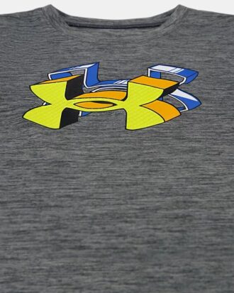 Camisa de manga larga para niños pequeños con logotipo HD Twist Tech