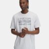 Camiseta con logotipo apilado