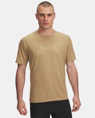 Camiseta con logotipo de cuerno