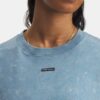 Camiseta corta oversize con logo lavado Camiseta corta oversize con logo lavado