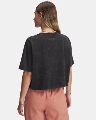 Camiseta corta y holgada Boxy Crop Wash