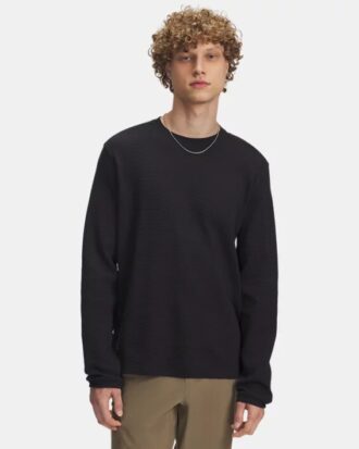 Camiseta de cuello redondo Expanse Waffle
