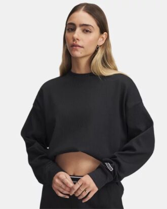 Camiseta de cuello redondo oversize Meridian Rib