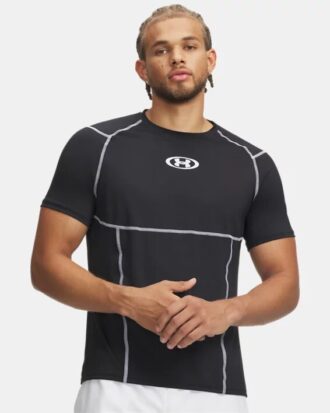 Camiseta de manga corta ajustada HeatGear® Elite AA