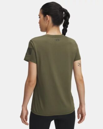 Camiseta de manga corta con cuello en V Freedom Tech™