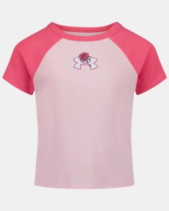 Camiseta de manga corta con cuello raglán New Prep