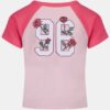 Camiseta de manga corta con cuello raglán New Prep Camiseta de manga corta con cuello raglán New Prep