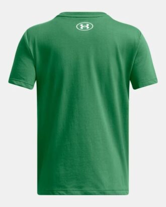 Camiseta de manga corta con estampado de logo grande