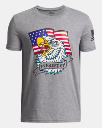 Camiseta de manga corta con estampado Freedom Fun