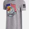Camiseta de manga corta con estampado Freedom Fun Camiseta de manga corta con estampado Freedom Fun