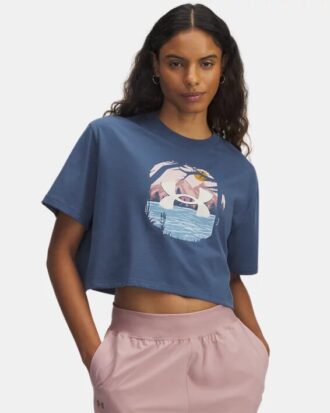 Camiseta de manga corta con estampado gráfico Outdoor