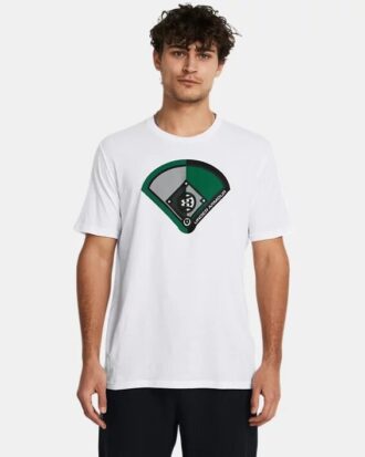 Camiseta de manga corta con icono de béisbol