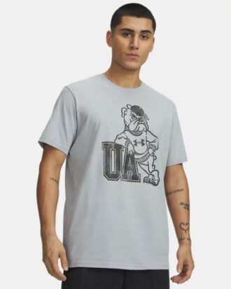 Camiseta de manga corta con ilustración de bulldog