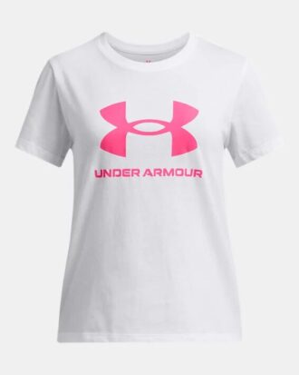 Camiseta de manga corta con logo grande