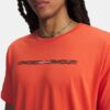 Camiseta de manga corta con logotipo difuminado Camiseta de manga corta con logotipo difuminado