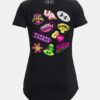 Camiseta de manga corta con parche BTS