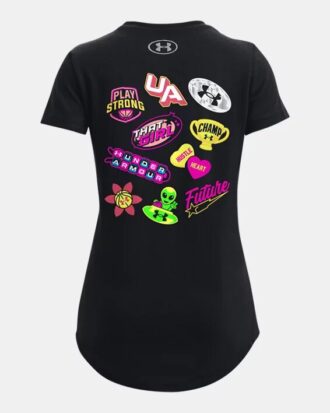 Camiseta de manga corta con parche BTS