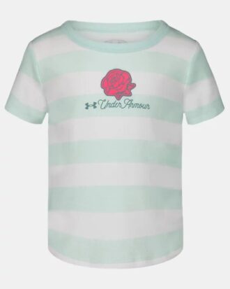 Camiseta de manga corta con rayas de rugby