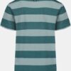 Camiseta de manga corta con rayas estampadas para niños pequeños Camiseta de manga corta con rayas estampadas para niños pequeños
