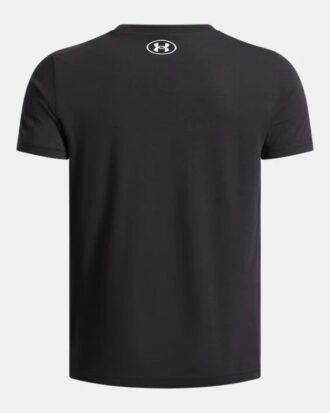 Camiseta de manga corta con superposición del logotipo