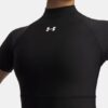 Camiseta de manga corta HeatGear® Crop Mock Camiseta de manga corta HeatGear® Crop Mock