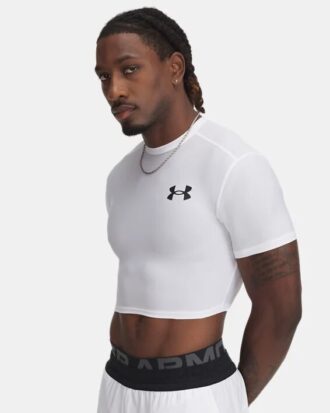 Camiseta de manga corta HeatGear® OG Compression Crop