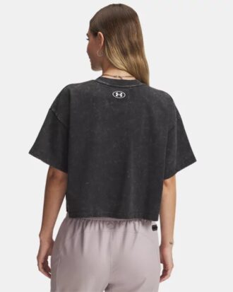 Camiseta de manga corta Heavyweight Dusk to Dawn Crop