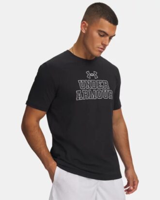 Camiseta de manga corta Mesh Wordmark