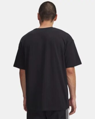 Camiseta de manga corta oversize de tejido grueso