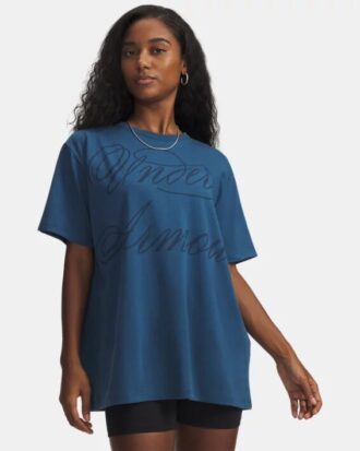 Camiseta de manga corta Oversized Script