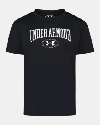 Camiseta de manga corta para niños pequeños con logotipo Tech