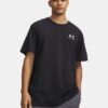 Camiseta de manga corta pesada con logotipo UA bordado para hombre Camiseta de manga corta pesada con logotipo UA bordado para hombre