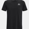 Camiseta de manga corta pesada con logotipo UA bordado para hombre Camiseta de manga corta pesada con logotipo UA bordado para hombre