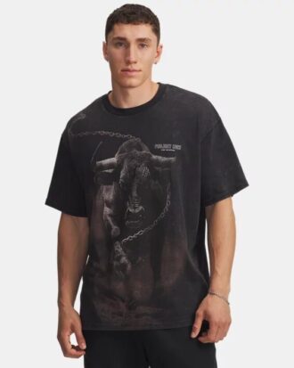 Camiseta de manga corta Project Rock Washed Heavyweight