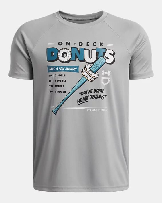 Camiseta de manga corta Tech™ Donut Baseball Graphic Camiseta de manga corta Tech™ Donut Baseball Graphic