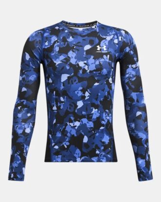Camiseta de manga larga estampada HeatGear®