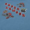 Camiseta de manga larga Football para niños pequeños Camiseta de manga larga Football para niños pequeños