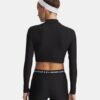 Camiseta de manga larga HeatGear® Crop Mock Camiseta de manga larga HeatGear® Crop Mock