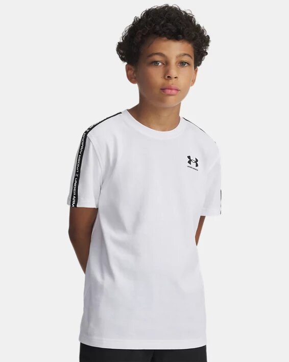 Camiseta deportiva de manga corta con cinta Camiseta deportiva de manga corta con cinta
