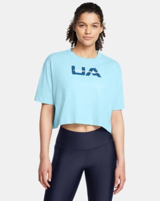 Camiseta holgada de manga corta con logotipo