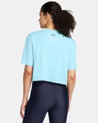 Camiseta holgada de manga corta con logotipo