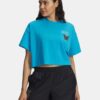 Camiseta Icon Boxy Crop Day Of The Dead Heavyweight de manga corta