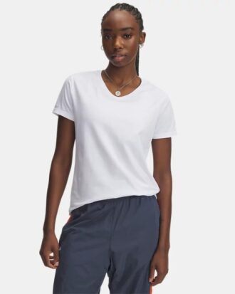 Camiseta Icon Charged Cotton con cuello en V y manga corta