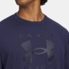 Camiseta oversize de manga corta con marca, de tejido grueso Camiseta oversize de manga corta con marca, de tejido grueso