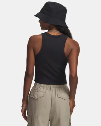 Camiseta sin mangas acanalada