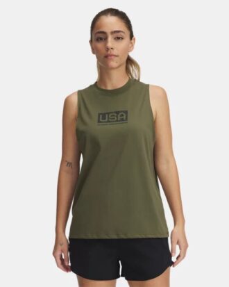 Camiseta sin mangas Freedom USA Logo