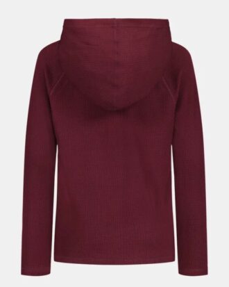 Camiseta térmica con capucha y manga larga