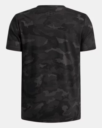 Camo Printed manga corta