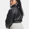 Chaqueta acolchada de cuero Latitude Chaqueta acolchada de cuero Latitude