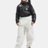 Chaqueta acolchada de cuero Latitude Chaqueta acolchada de cuero Latitude